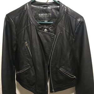 Forever 21 faux leather jacket